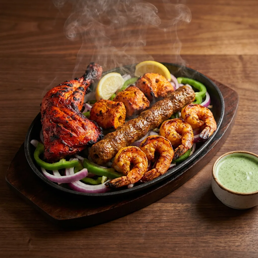 Parrillada Mixta Tandoori Especial de la Casa